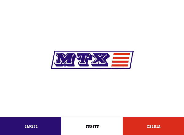 MTX brand color palette