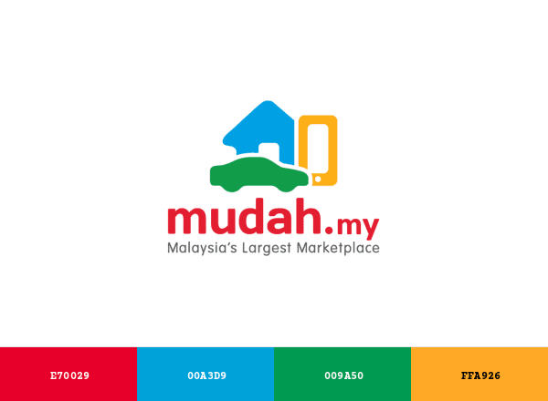 Mudah.my brand color palette