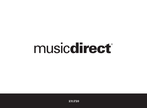 MusicDirect brand color palette