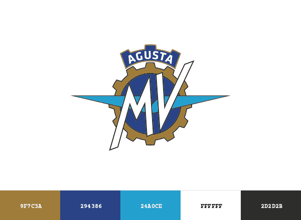MV Agusta brand color palette