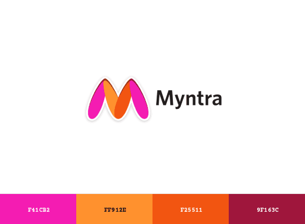 Myntra brand color palette