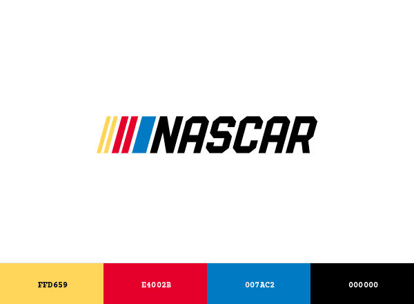 NASCAR brand color palette