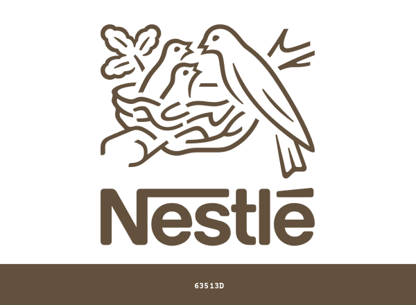 Nestle brand color palette