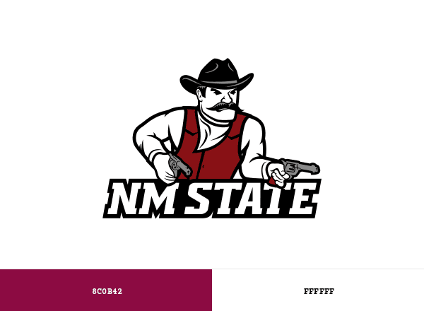 New Mexico State Aggies brand color palette