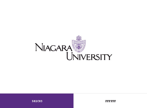 Niagara University brand color palette