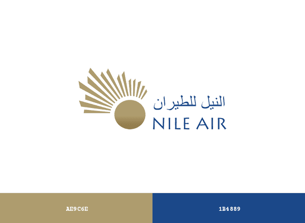 Nile Air brand color palette