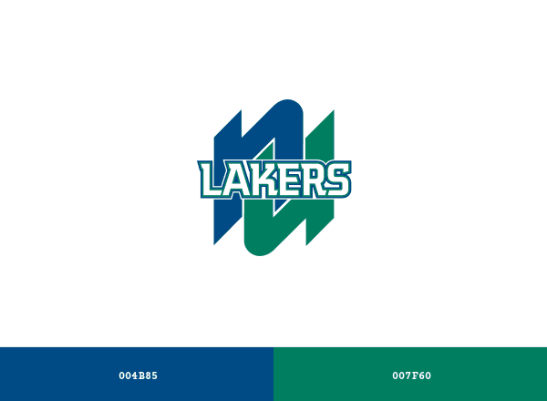 Nipissing Lakers brand color palette