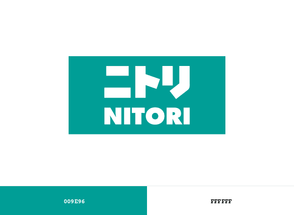 Nitori brand color palette
