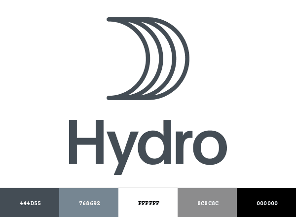 Norsk Hydro brand color palette
