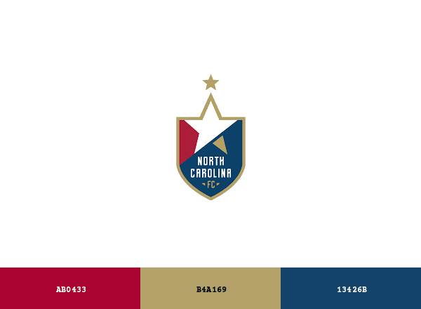 North Carolina FC brand color palette