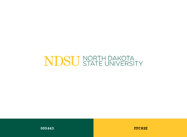 North Dakota State University brand color palette