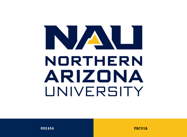 Northern Arizona University brand color palette