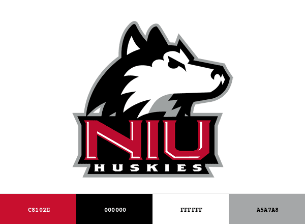 Northern Illinois Huskies brand color palette