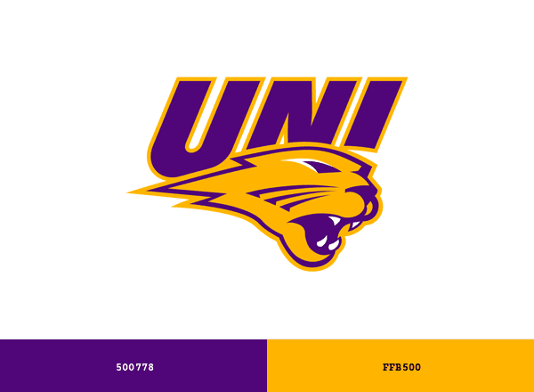 Northern Iowa Panthers brand color palette