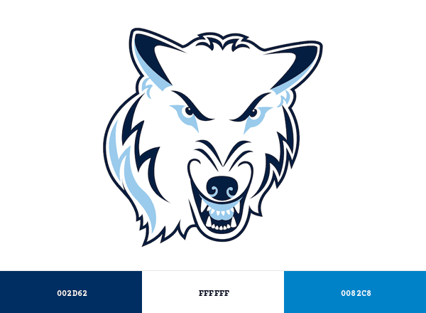 Northwood Timberwolves brand color palette