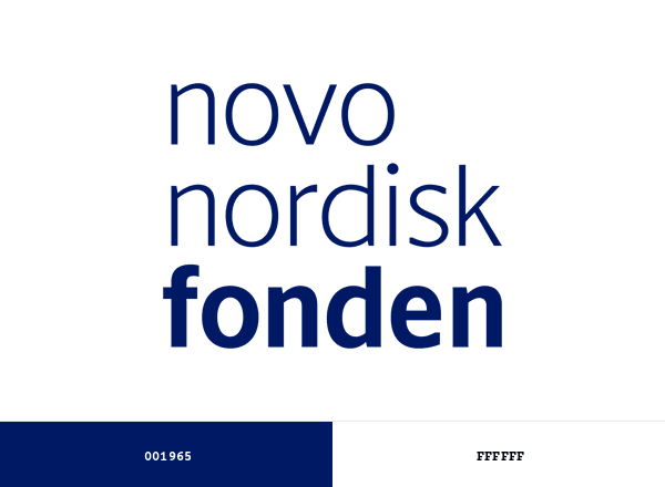 Novo Nordisk Foundation brand color palette