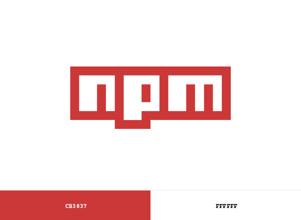 npm brand color palette