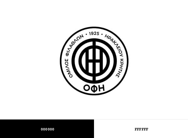 OFI Crete brand color palette