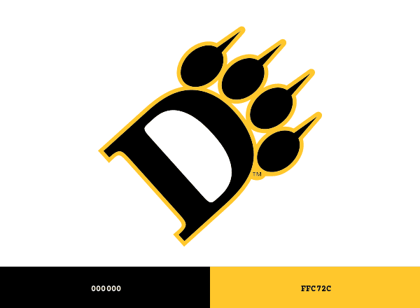 Ohio Dominican Panthers brand color palette