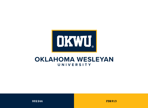 Oklahoma Wesleyan University brand color palette