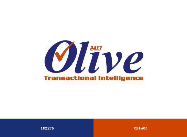 Olive Crypto brand color palette