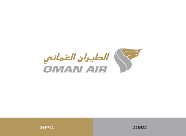 Oman Air brand color palette