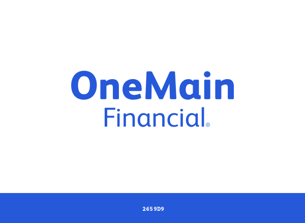 OneMain Financial brand color palette