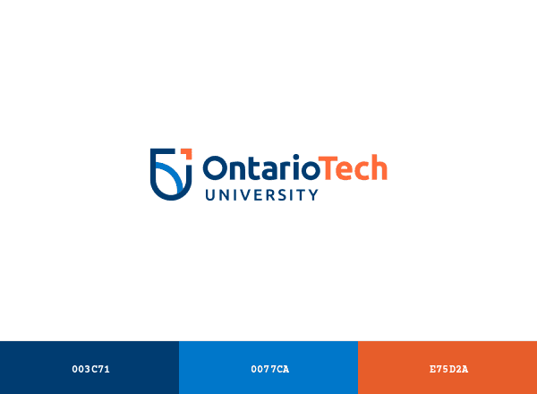 Ontario Tech University brand color palette