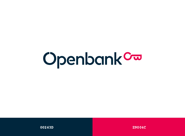 Openbank brand color palette