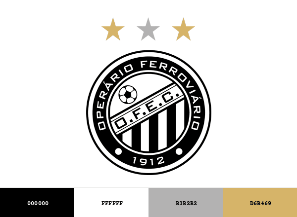 Operário Ferroviário Esporte Clube brand color palette