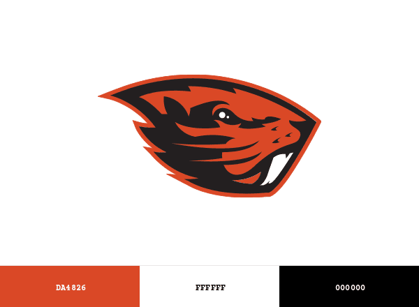 Oregon State Beavers brand color palette