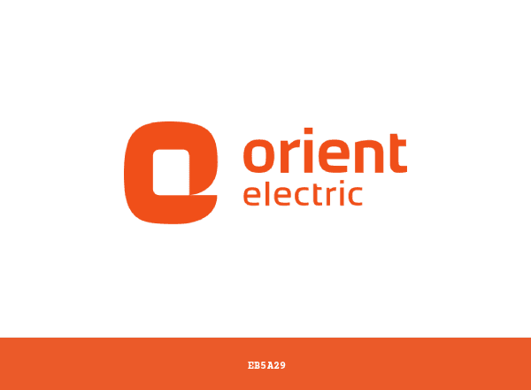 Orient Electric brand color palette