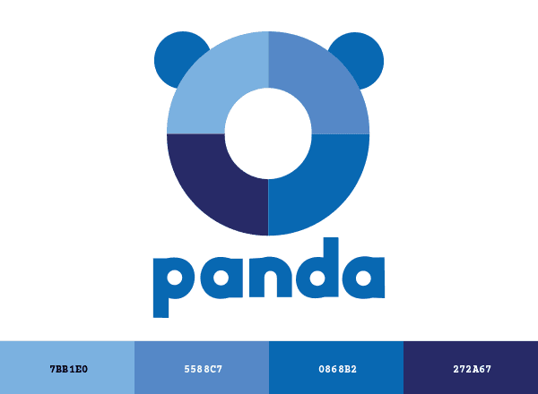 Panda Security brand color palette