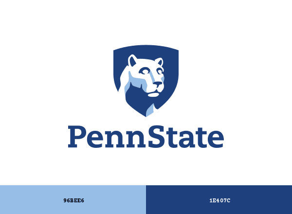 Pennsylvania State University brand color palette