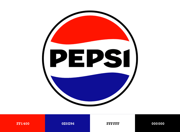 Pepsi brand color palette