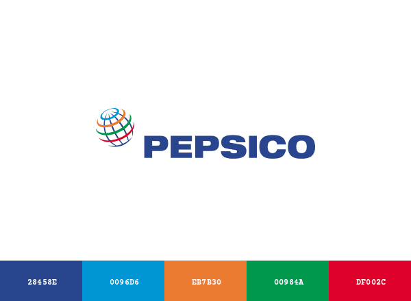 Pepsico brand color palette