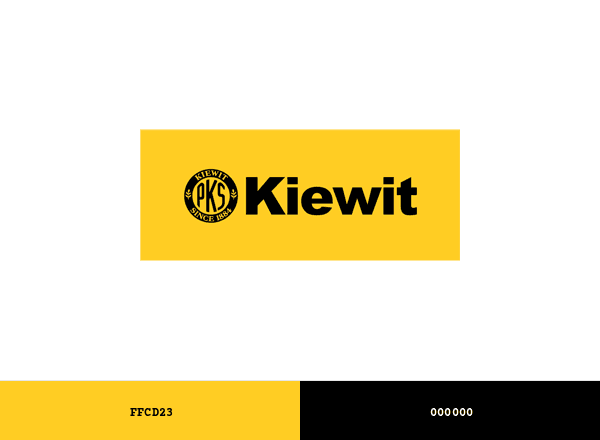 Peter Kiewit Sons’ brand color palette