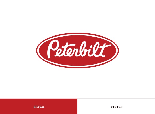 Peterbilt brand color palette