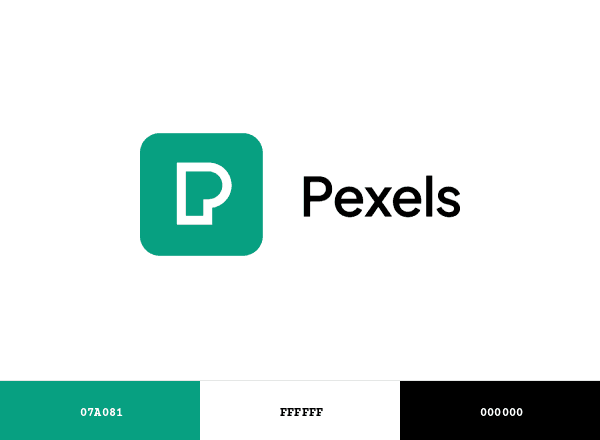 Pexels brand color palette