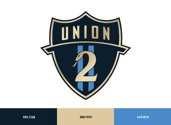 Philadelphia Union II brand color palette