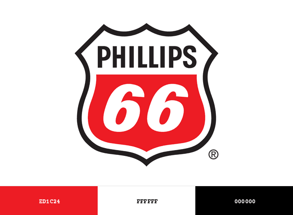 Phillips 66 brand color palette