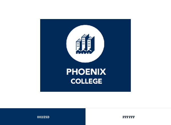 Phoenix College brand color palette