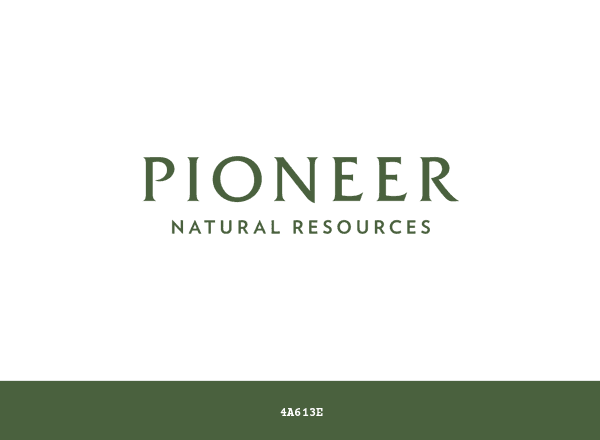 Pioneer Natural Resources brand color palette