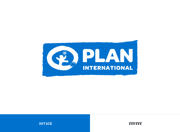 Plan International brand color palette
