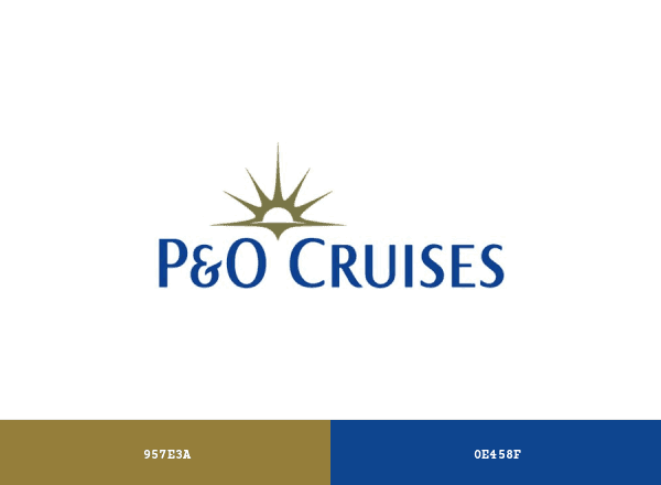 P&O Cruises brand color palette