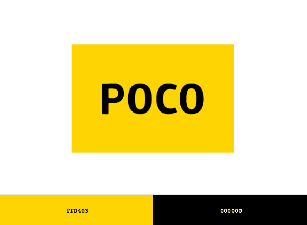 Poco brand color palette