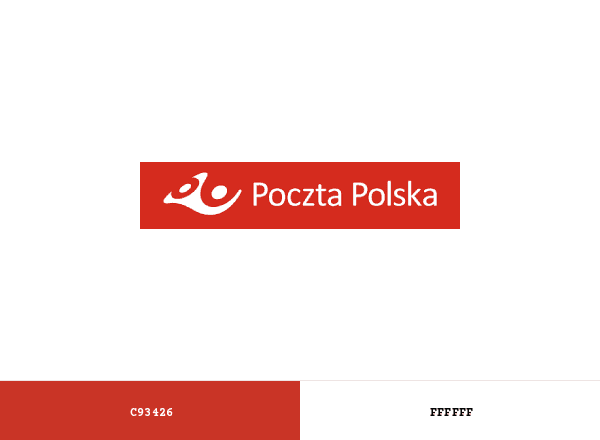 Poczta Polska brand color palette