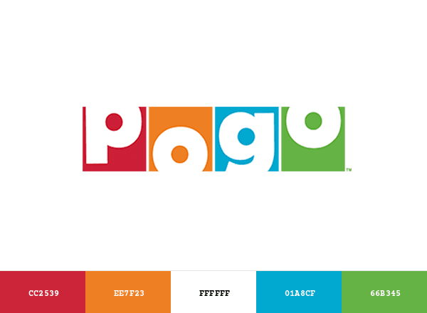 Pogo brand color palette