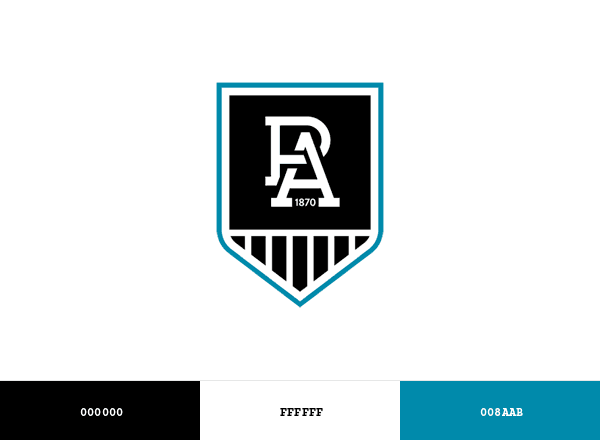Port Adelaide Football Club brand color palette