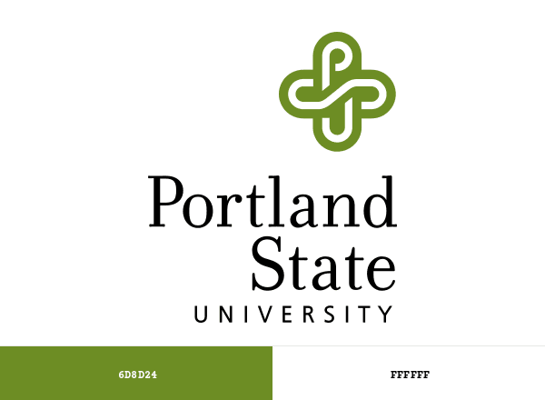 Portland State University brand color palette
